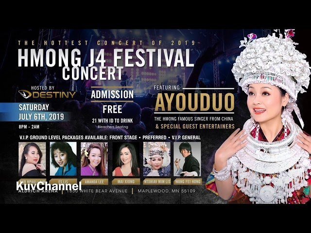 Hmong J4 Festival Concert Nyob Rau Minnesota 7/6/2019