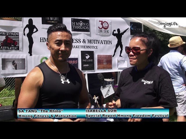 SA YANG “The Rhino” Talks about Fitness in Hmong Community