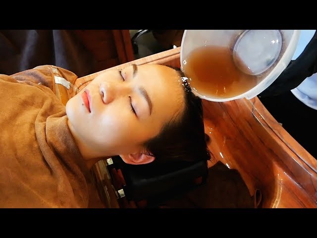 ASMR 중국 묘족 머리 청소 Chinese Miao(Hmong)Hair Treatment 中药头皮护理
