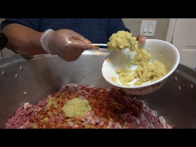 HOW I MADE HMONG SAUSAGE