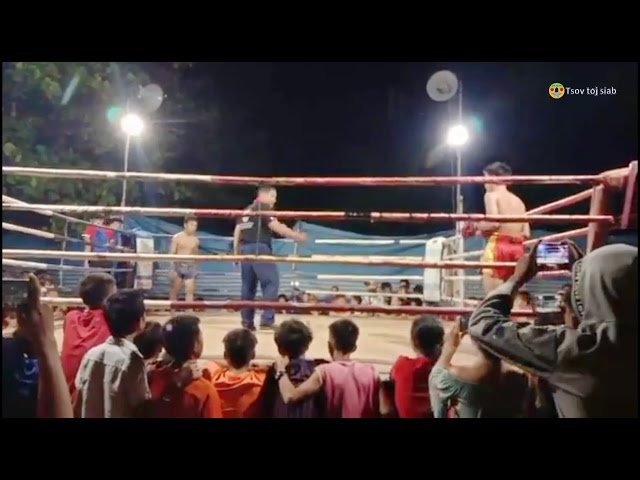 Hmong boxing/Hmoob av liab lav 10 sib ntaus/ມວຍລາວ