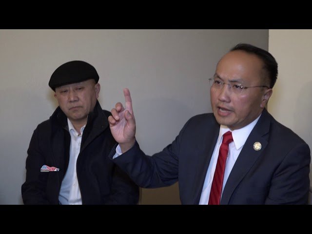 Mayor Steve Lee visit Fresno Hmong victim families