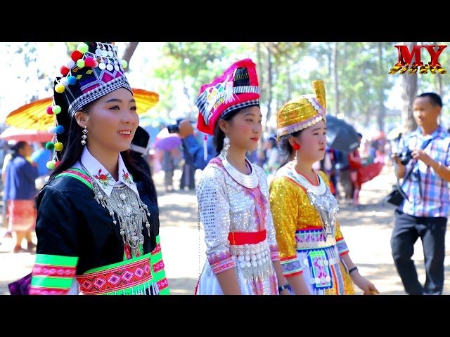 ບຸນກິນຈຽງເຜົ່າມັ້ງບ້ານໜອງສອງຫ້ອງ(ທ່າດິນແດງ) ປີ2020 noj peb caug 2020 av liab hmong festival in laos