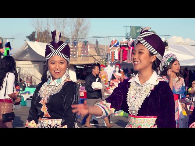 Fresno Hmong New Year 2019 – 2020:  Nkauj Hmoob thiab Tub Hluas Dhia Qeej