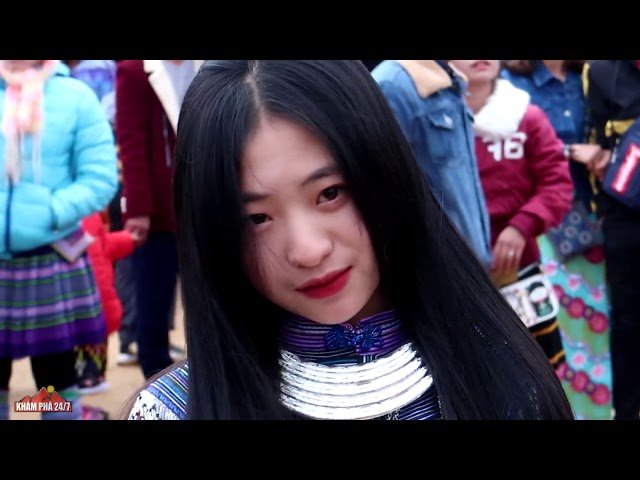 Đi chơi hội tết vùng cao bắt gặp em gái Hmong xinh nhất lễ hội GẦU TÀO Pha Long 2020