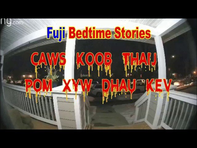 Caws Koob Thaij Pom Xyw Dhau Kev (Ghost Captured On Camera)