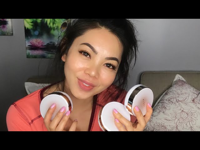 Hmong Review on Atomy Collagen Ampoule Cushion: How long it stay on my face |Korean Foundation
