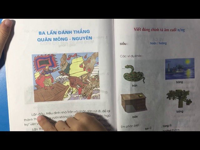 Ba lần đánh thắng quân Mông – Nguyên | Bài đọc tiếng Việt lớp 1 tập 3