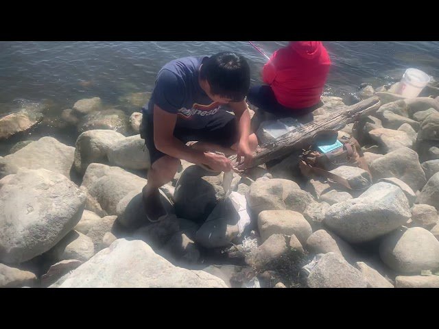 Hmong North Dakota white bass fishing
