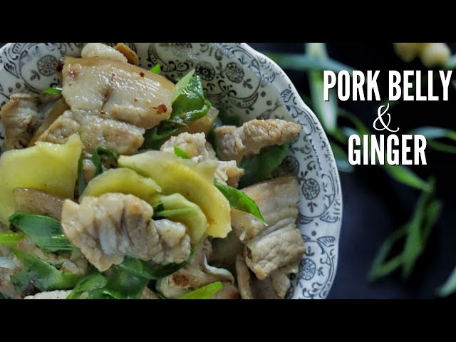 HMONG FOOD RECIPES | Pork & Ginger Stir-Fry, Hmong Party Classic, Nqaij Npua Nrog Qhiav, Hmong ASMR