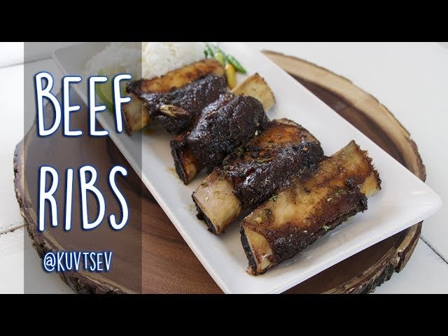Hmong Food Beef Ribs by Kuv Tsev