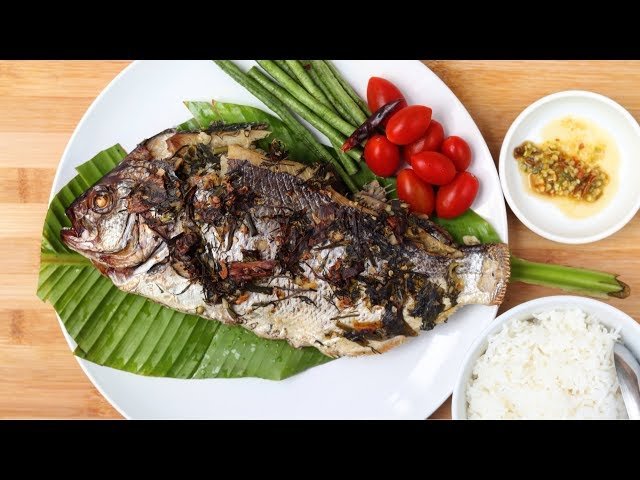 Hmong Style Herb Fish: Nqaj Ntseg Xwv