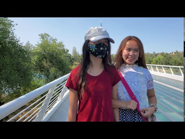 Sundial Glass Bridge Walk Redding CA Hmong