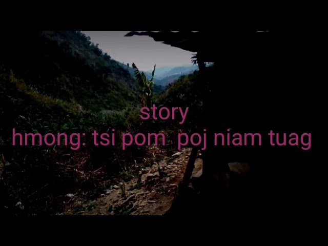dab neeg hmong : story: tsi pom poj niam tuag 9- 8- 2020