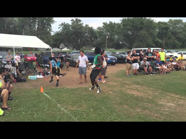 Green Bay Labor Day 2015 | Hmong Flag Football | Finals | Villagers vs Demons