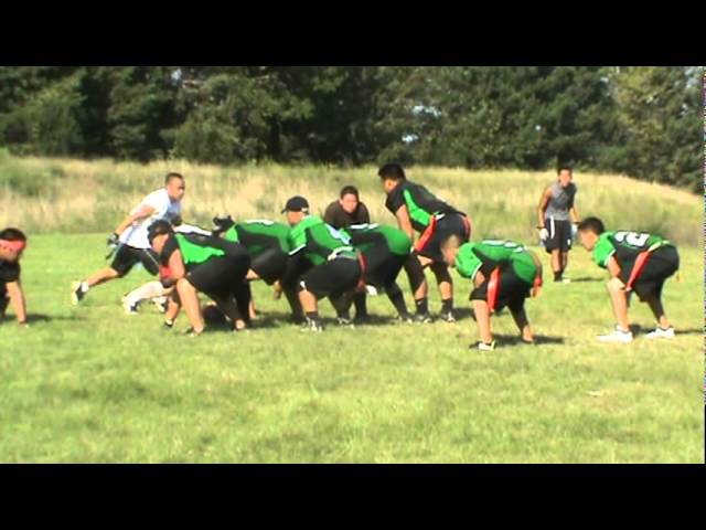 Hmong Flag Football D.O.D. vs Demons Washington County 2010 Part 1