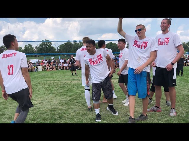 Hmong volleyball Block Party vs North Carolina game 1
