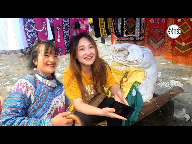 Thử tán gái Hmong ở chợ phiên simacai lào cai | KẾT NỐI TÂY BẮC