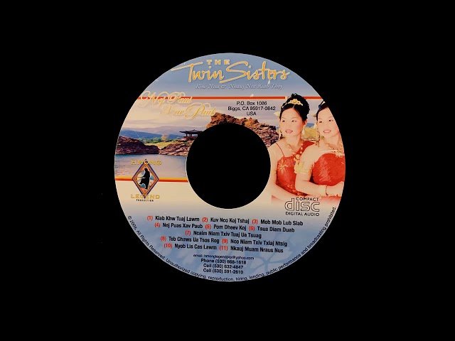 Hmong Twin Sister Khw Ntsa Thoj & Nkauj Nra Kiab Thoj – nco niam txiv txiaj ntsig