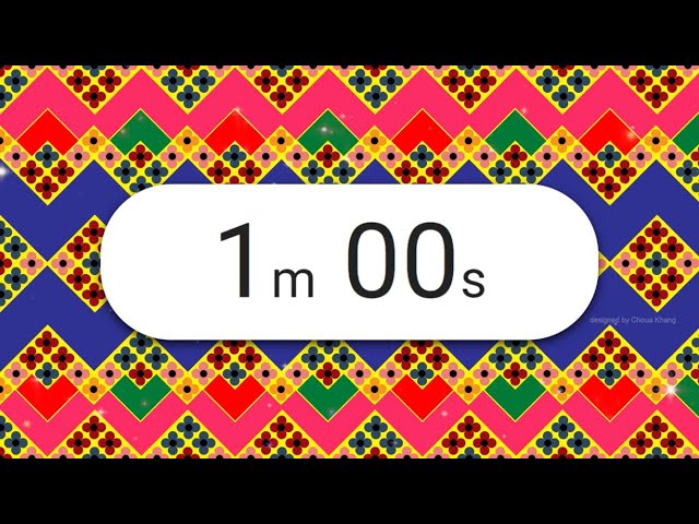 HMONG TIMER – 1 MINUTE