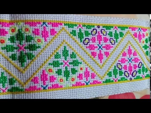 Qauv paj ntaub hmoob zoo nkauj part 3 || Paj ntaub hmoob qaum teb zoo nkauj kawg