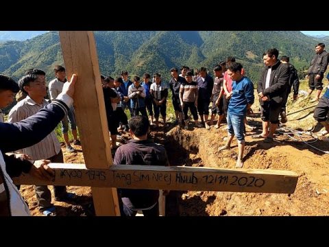 Thoj X Tsaab Lub Ntees Tug | Hmoong tuag Sapa, Vietnam | Hmong funeral in Sapa, Vietnam