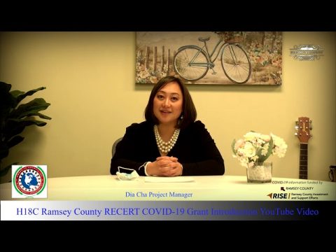 Hmong 18 Council, Ramsey County RECERT COVID-19 Grant Introduction Youtube Video