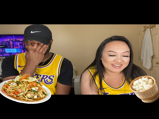 BLACK BOYFRIEND RATES HMONG FOOD