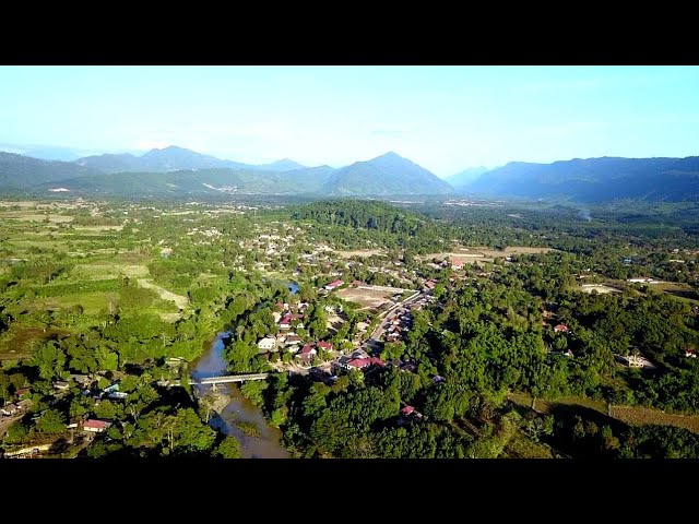 loob xas chaw tshua Hmong Laos old village by drone mavic pro