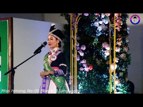 #Misshmongcontestshow2021***     Miss Hmong HM 06 Speak 3 Languages on her Contest Show 2021