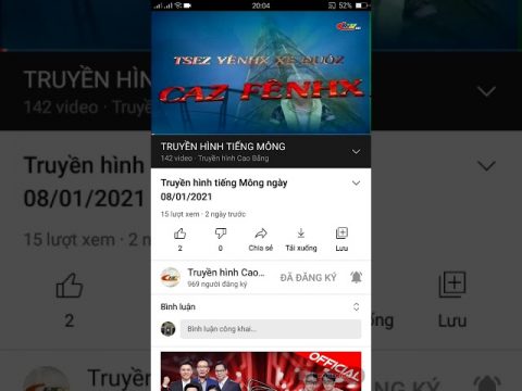 CRTV HD Cao Bằng - Hình hiệu Thời sự Tiếng Mông (from 2018 - now)