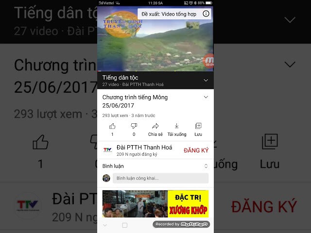 TTV Thanh Hóa – Hình hiệu Thời sự tiếng Mông (from 2016 – 2017)