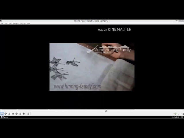 How to make Hmong Traditional Clothes