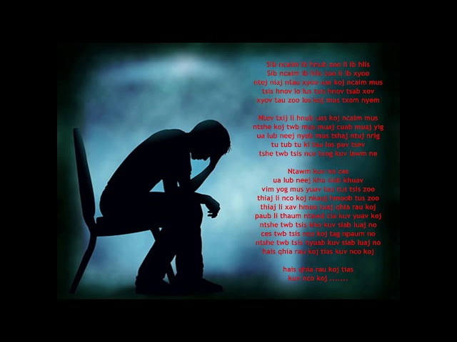Hmong song : Nco Qub Hlub Nkauj By: Pov Thoj [Cover by: Me]