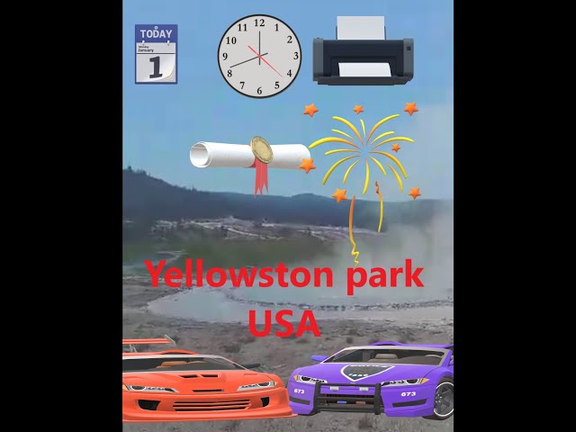 Hmong USA Post: (Yellowstone park and bad land 2020)