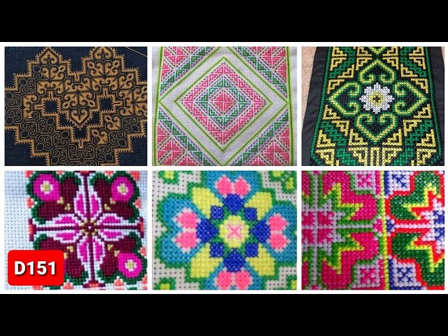 qauv paj ntaub tawm tshiab zoo nkauj tshaj plaws embroidery cross stitch ♥ D151 4.26.2021