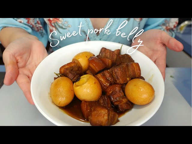 hmong sweet pork belly ~ ua nqaij qab zib | Sony ZV1 4K 30fps