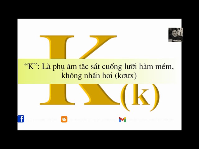 Học tiếng Mông. Phụ âm K (k) trong tiếng Mông