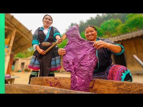 Vietnam Invented Mochi!! Mountain Hmong RARE Pounded Rice!! | TRIBAL VIETNAM EP2