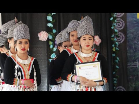 Nkauj khaws cia / 3rd place dancing @ Hmong Wausau Festival 2021