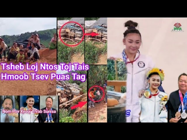 Nom Pov Xyooj Tshoob Niam | Tsheb Loj Ntos Toj Raug Hmoob Tsev Puas Tag.