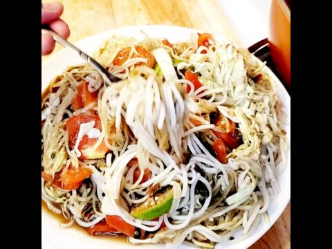 Asian Street Food | Hmong Som Tum | Very Tasty!