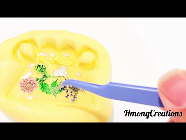 Hmong inspired resin crafts