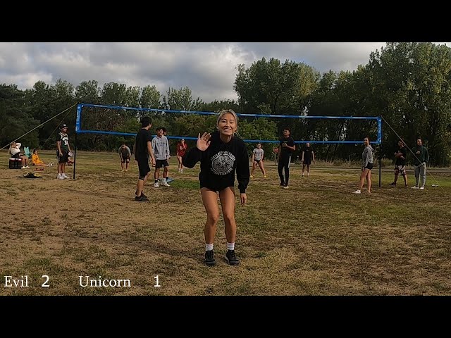 Evil vs Unicorn Game 2 Cheng Picnic 2021 | Coed Hmong Volleyball Tournament