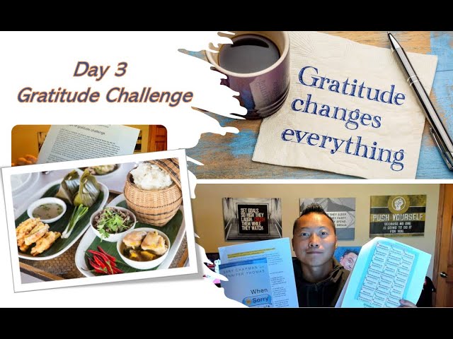 Day 3 Gratitude Challenge “What food are you grateful for” Why? 60 day challenge for me
