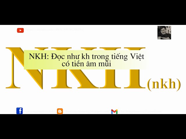 Học tiếng Mông. Phụ âm NKH (nkh) trong tiếng Mông