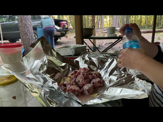 Hmong dish. Rosted oxtail/ ci kua twv nyuj fau qhov ntsau
