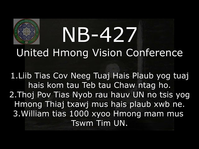 Tsis Yog Hmong Thiaj mus Tswm tim UN xwb.