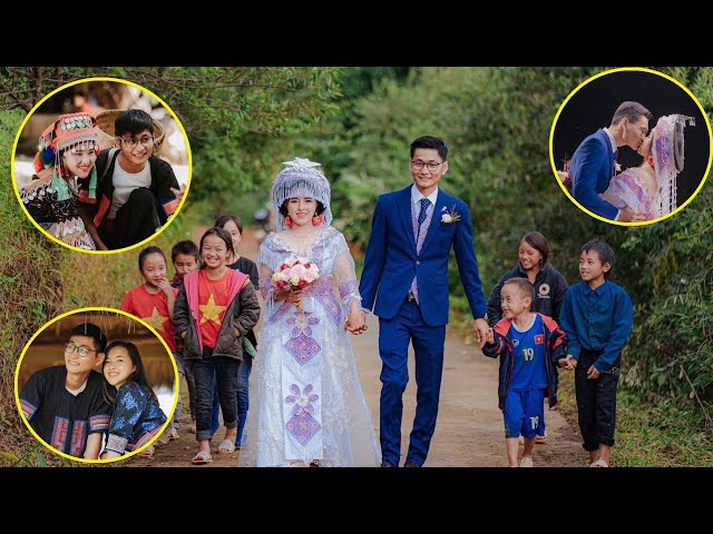 Dân mạng trầm trồ khen đám cưới của cô gái HMong và chàng trai TP.HCM