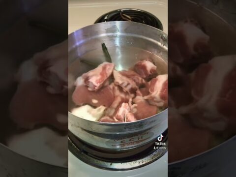 Boiled Pork Soup | Nqaij Npua Hau | Hmong Recipe | Hmong Food